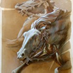 Chevaux de métal-Elizabeth Champelovier Elizabeth Champelovier