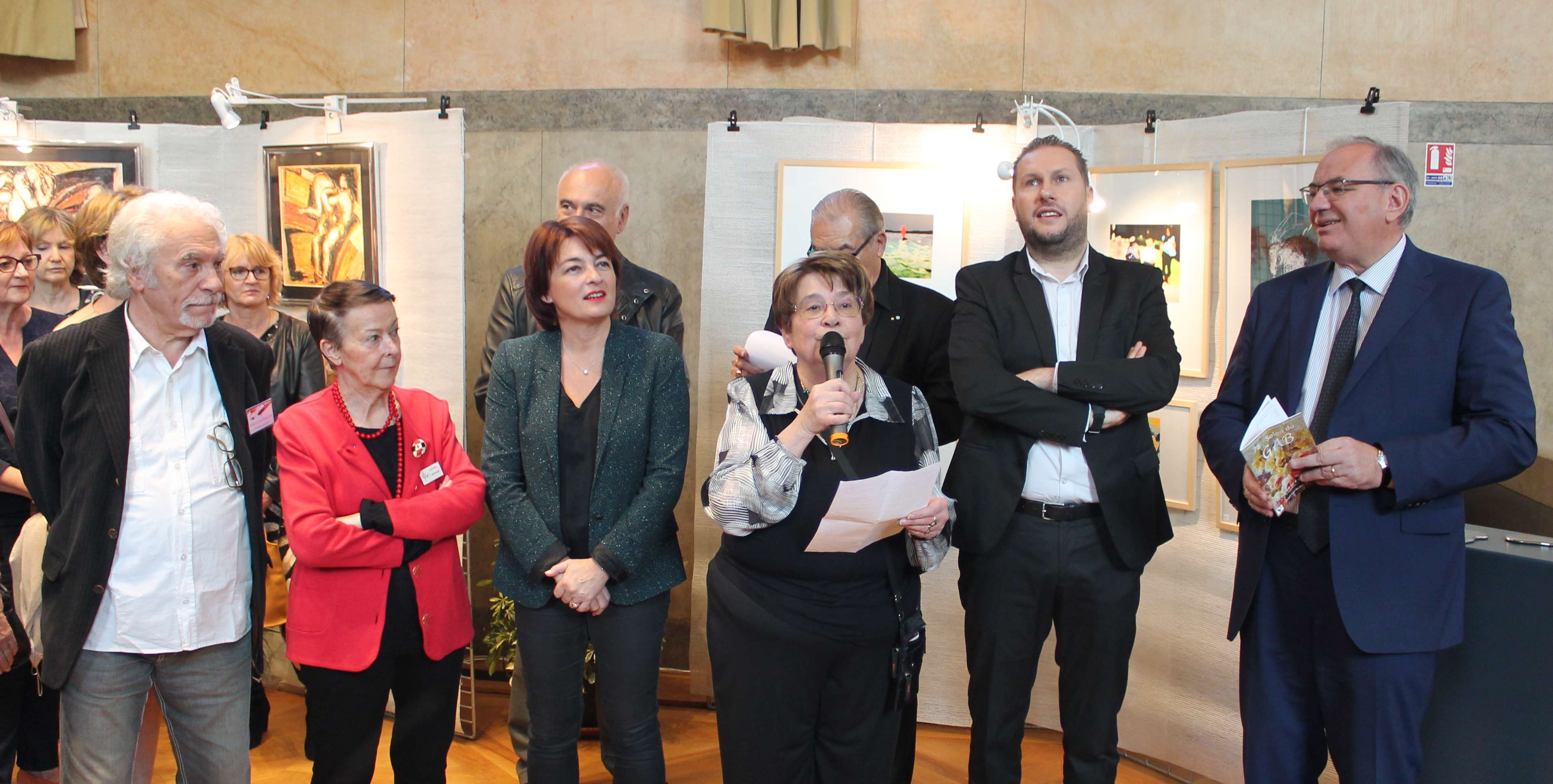 Salon du GAB - Discours du vernissage