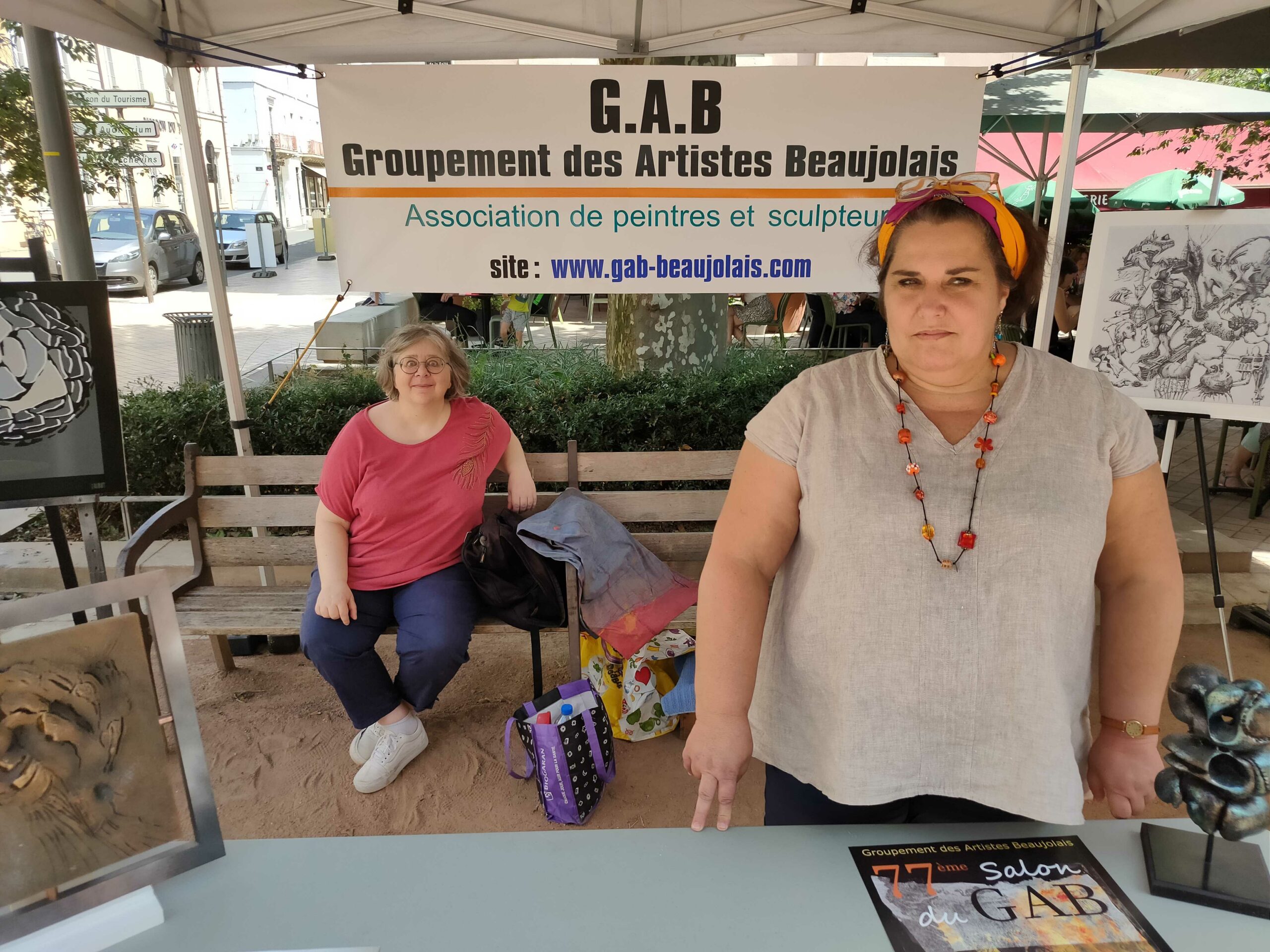 Stand du GAB 2022 - bénévoles