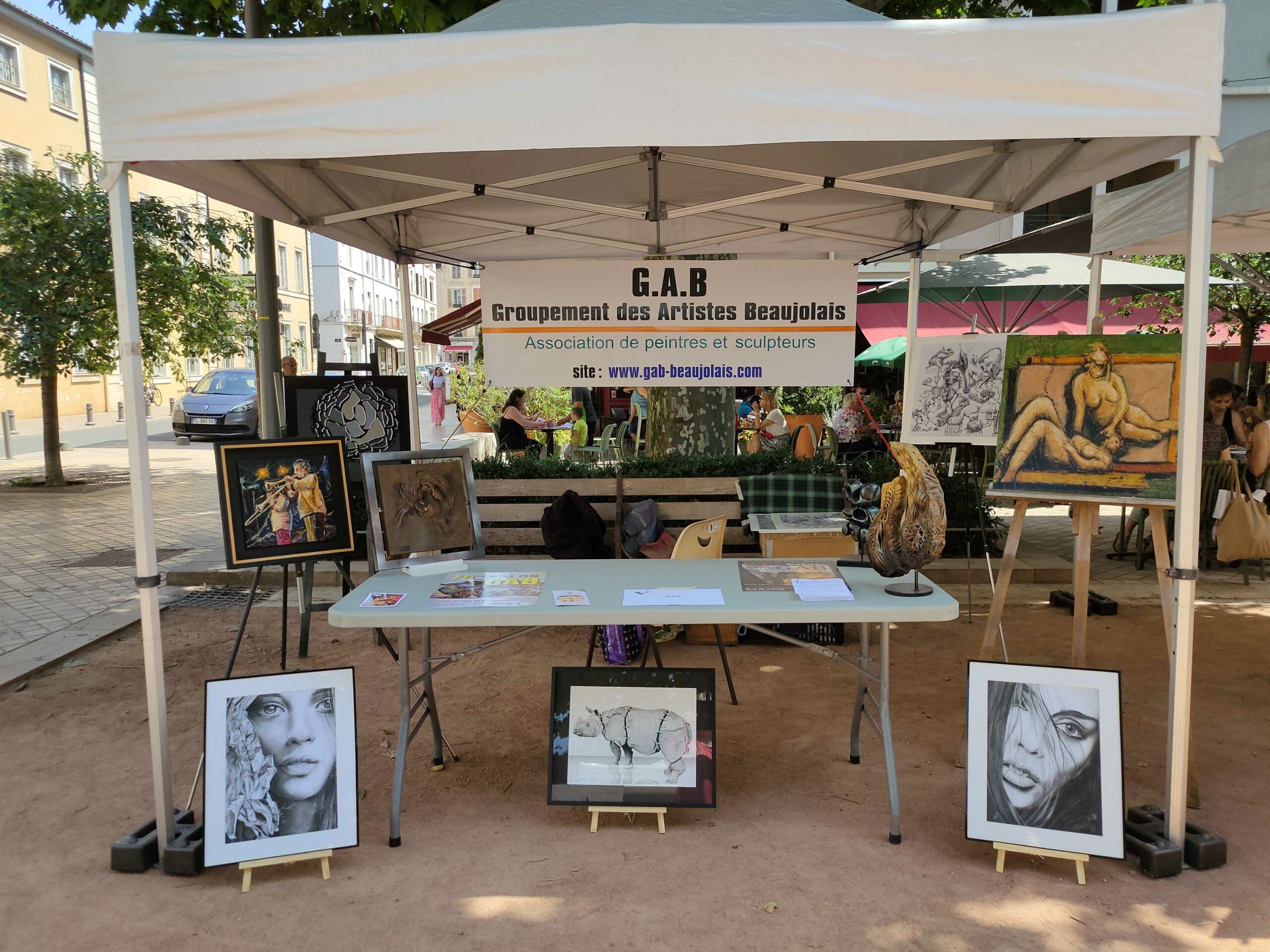 Stand du GAB - Forum des associations 2022