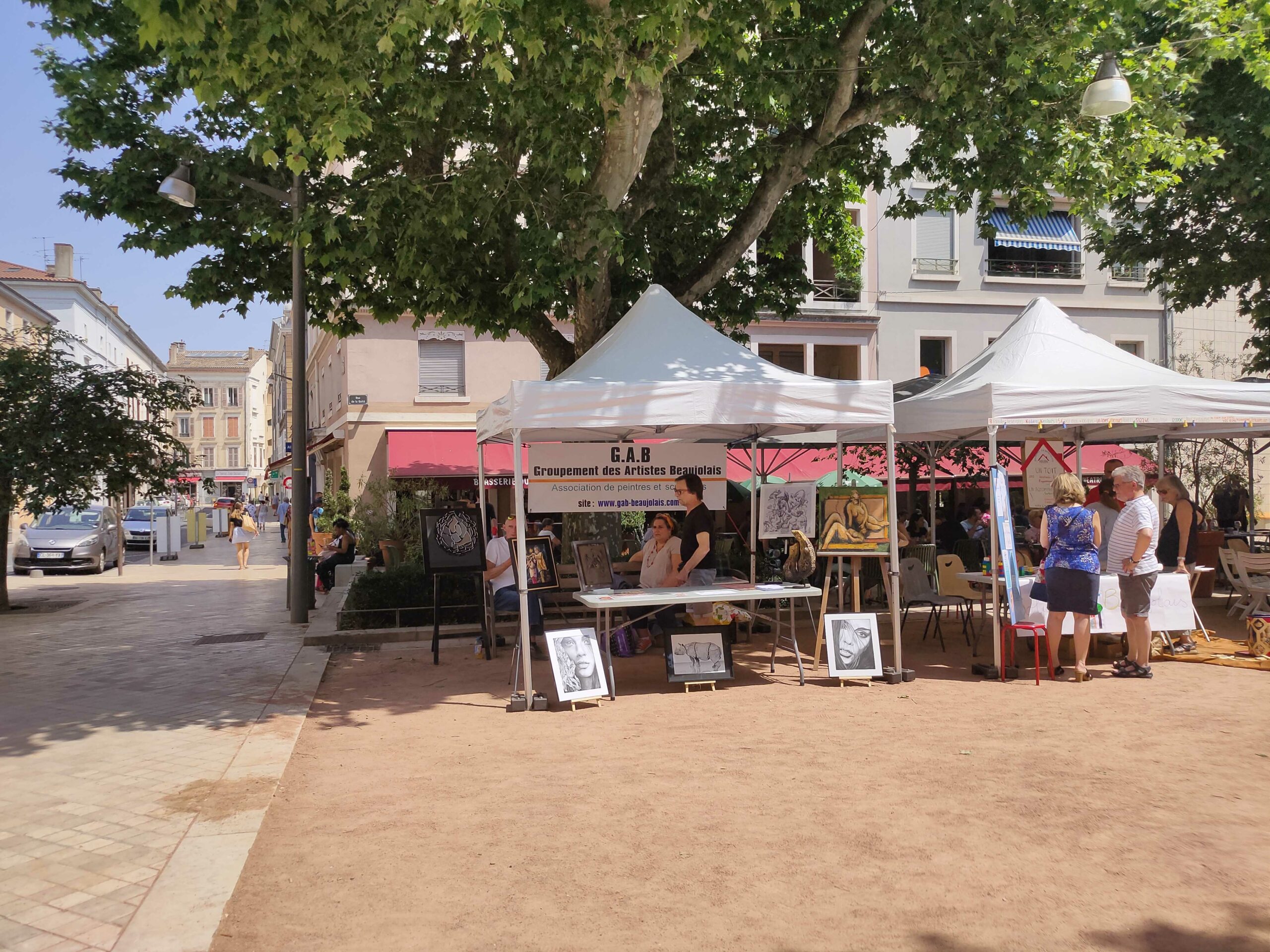 Stand du GAB - Forum des associations 2022 - Villefranche-sur-Saône